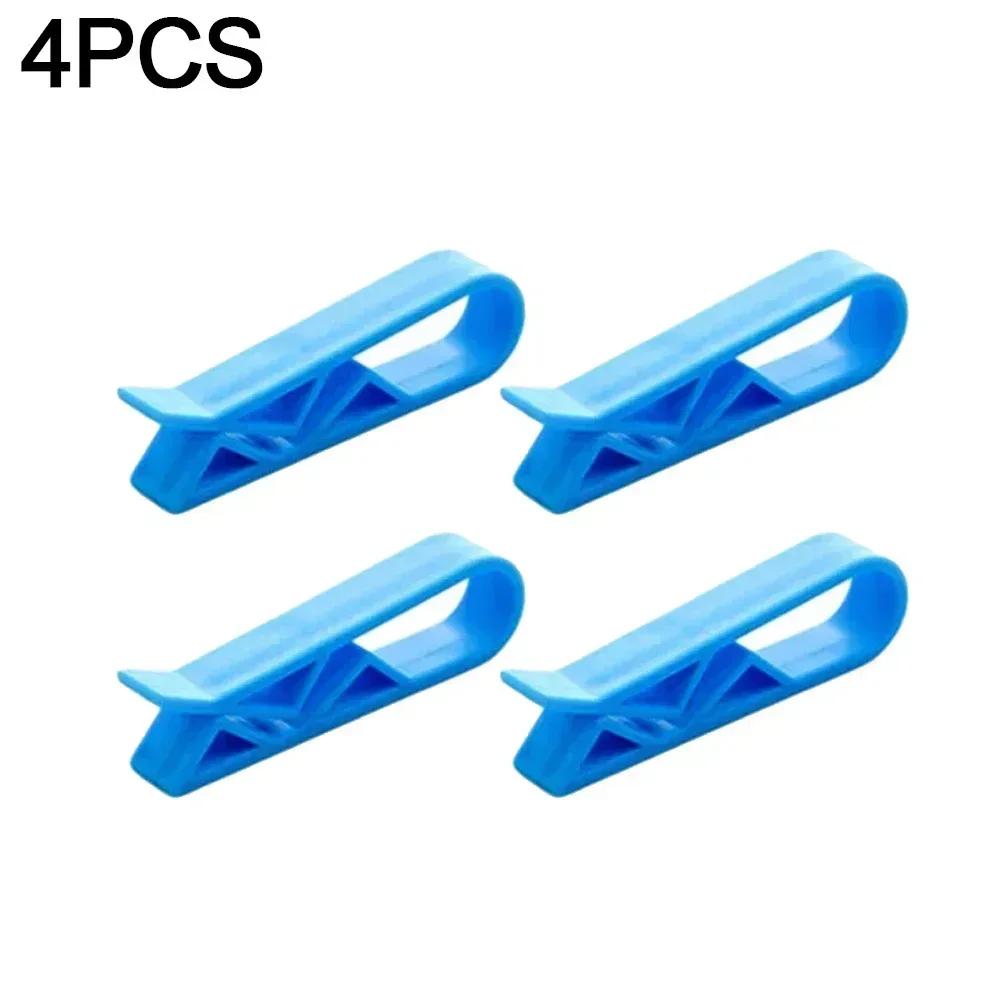 

50/20Pcs Garbage Bin Clips Trash Bag Fixation Clip Plastic Snack Bag Clamps Practical Anti-Slip Holder Home Kitchen Storage Tools 4PCS