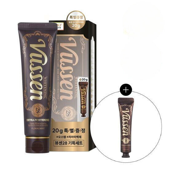 VUSSEN NEW 28 Отбеливающая зубная паста Special Set (+ 20г)