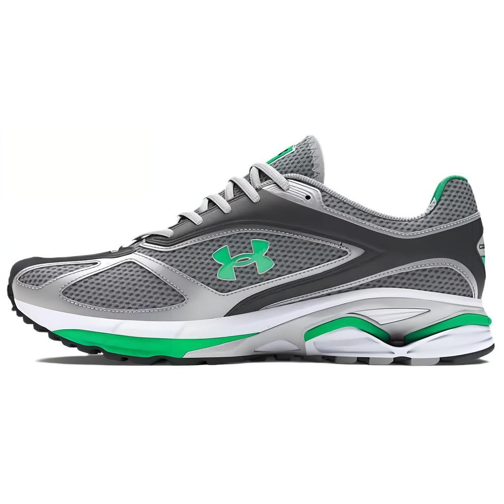 Under Armour Apparition Steel Vapor Green Unisex Sneakers Grey Metallic-Silver 3027595-101