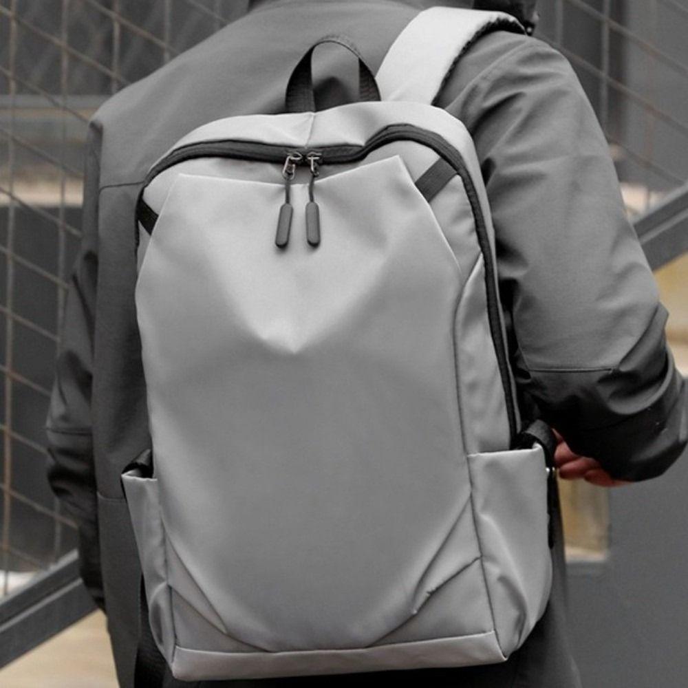 16 Inch Laptop Rucksack with USB Port Student Schoolbag Casual Computer Bag  for Outdoor