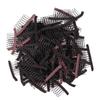 10 Stück/Los Edelstahl Perückenkämme Stoff Haarverlängerungsclips Perückenclips für Perückenkappen