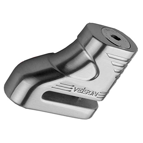 nullie Disc Lock Road Bike Motorcycle Anti-Theft Anti-Theft Anti-theft Anti-theft Round Key (Silver) серебряный