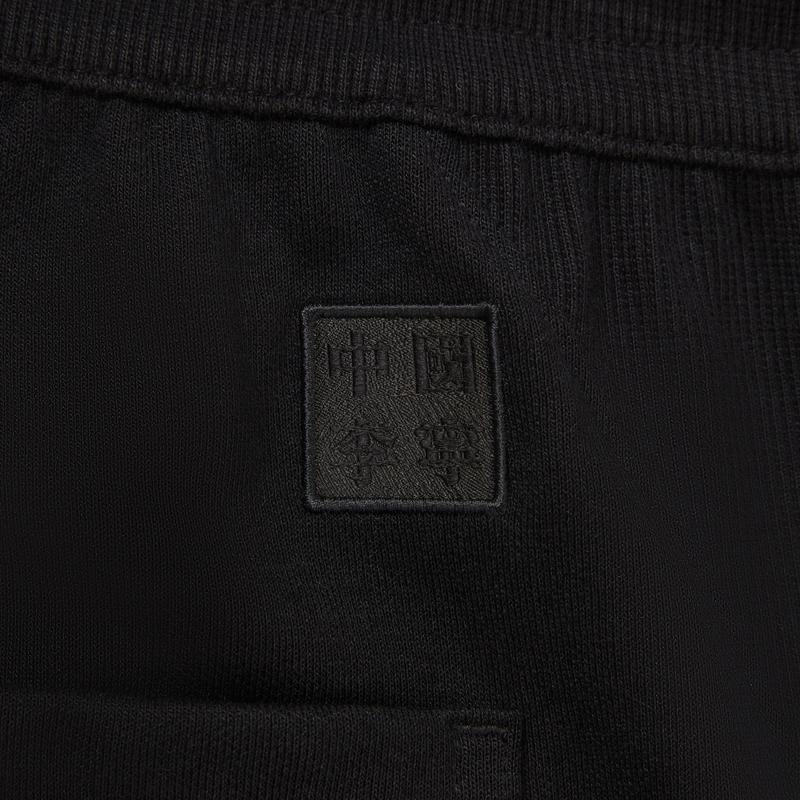 Li Ning Reflective Ice Feel Comfortable Loose Knit Sports Pants Unisex bottoms Black AKLW415-2