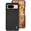 IMAK Ruiyi Series for Google Pixel 8 Case Cloth Texture Bump Proof PU Leather+PC Cell Phone Cover