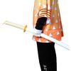 Anime Katana 104cm/41in Tanjiro Zenitsu Kyoujurou Samurai Swords Original Texture Anime Katana Cosplay Bamboo Wooden Toy Sword