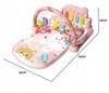 3-In-1 Interactive Educational Mat With Piano And Rattles For Babies