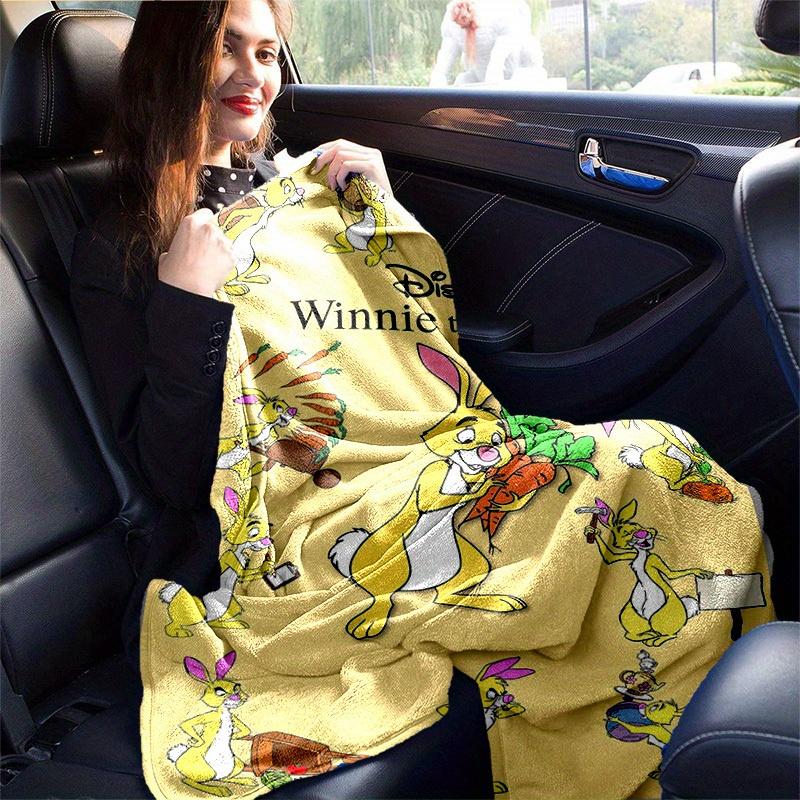 1 peça, Disney Ursinho Pooh Coelho Ferramentas de Jardim Manta Decorativa para Casa Perfeita para Sofá, Cama, Viagem, Acampamento, Carro, Praia, Escritório