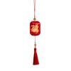 Chinese New Year Hanging Lanterns Small Lighted Red Lantern with Tassel for New Year Spring Festival Wedding Party Decor