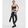 Lululemon Flow Y BrA Nulu  Light Support  A C Cups grAphite greY