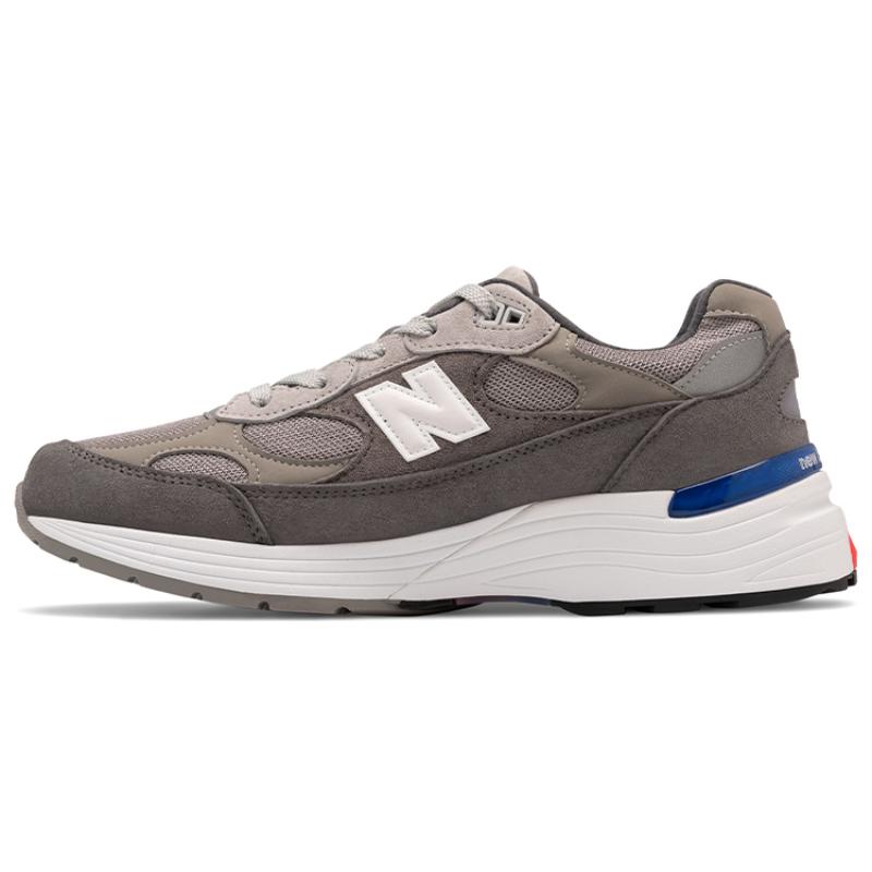 New Balance 992 Made In Usa 'Grey Blue Red' Sneakers M992AG