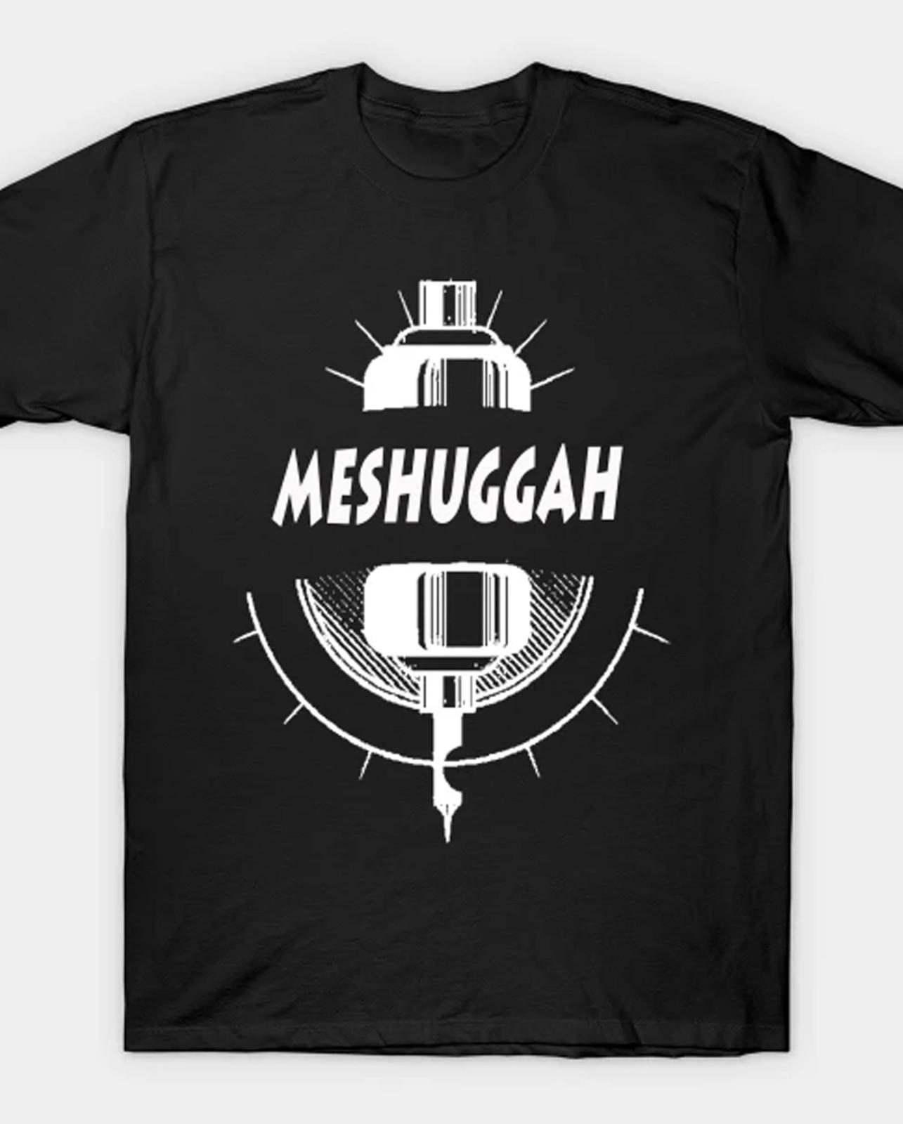 Meshuggah Band logo black T-shirt Unisex tee All sizes S-5Xl 2F108 XXXXL