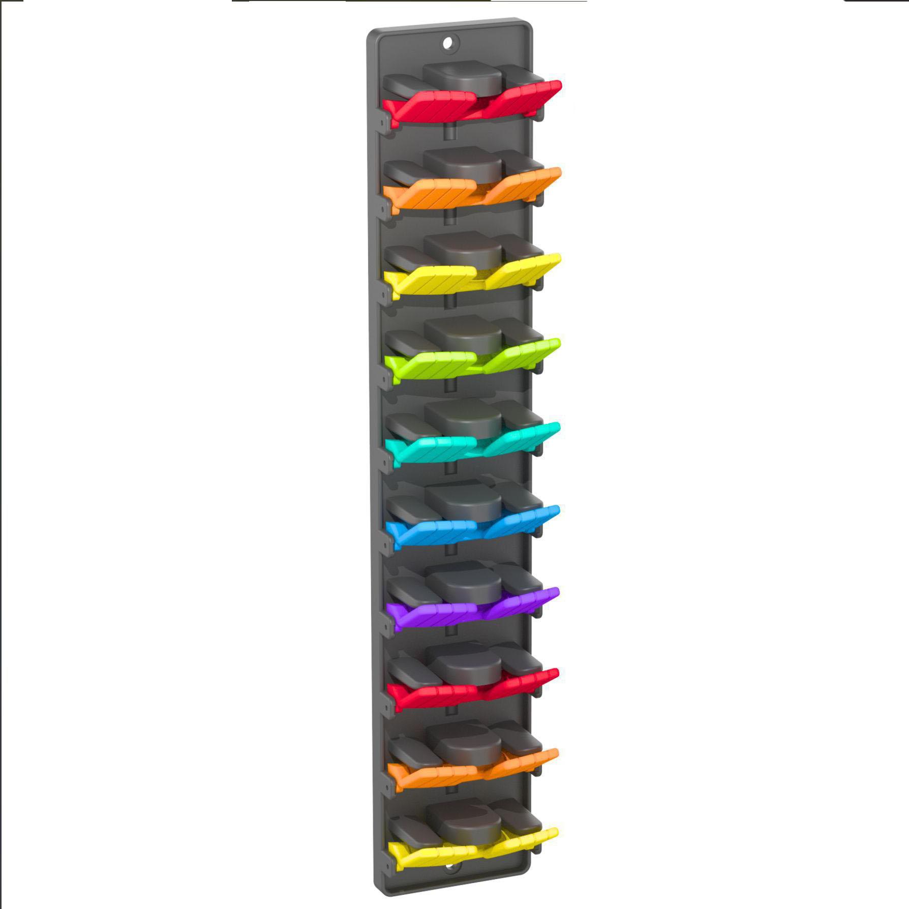 Hat Organizer for Baseball Caps Creative Hat Rack for Wall Space Saving Strong Adhesive Hat Storage Holder Display for Closet 3580₽