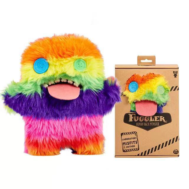 Fuggler Serie di Laboratorio Peluche Morbido Bambola Divertente Brutta Carina Denti Mostro Giocattoli 22cm Colore Figure Cartoni Animati Bambini Compleanno Tendenza Regali