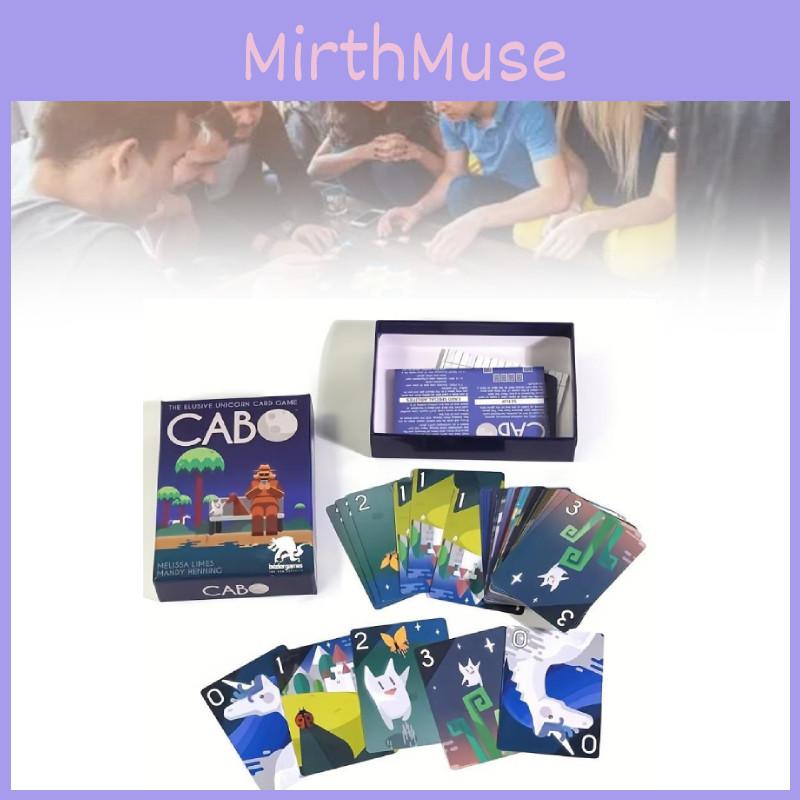 Cabo Creative Card Game For Adults And Kids Fun Memory Management Party Game For 2-4