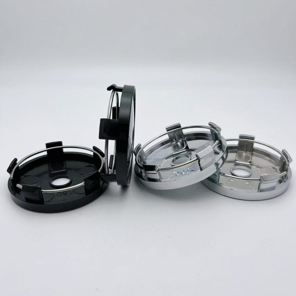 4Pcs 60mm Car Wheel Center Caps With OZ O.Z Racing Logo Emblem Badge Wheel Hubcaps Auto Rim Hub Cover Car Accessories