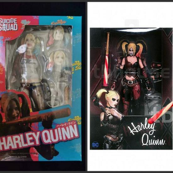 Harley Quinn Villain Action Figure - Suicide Squad 16cm