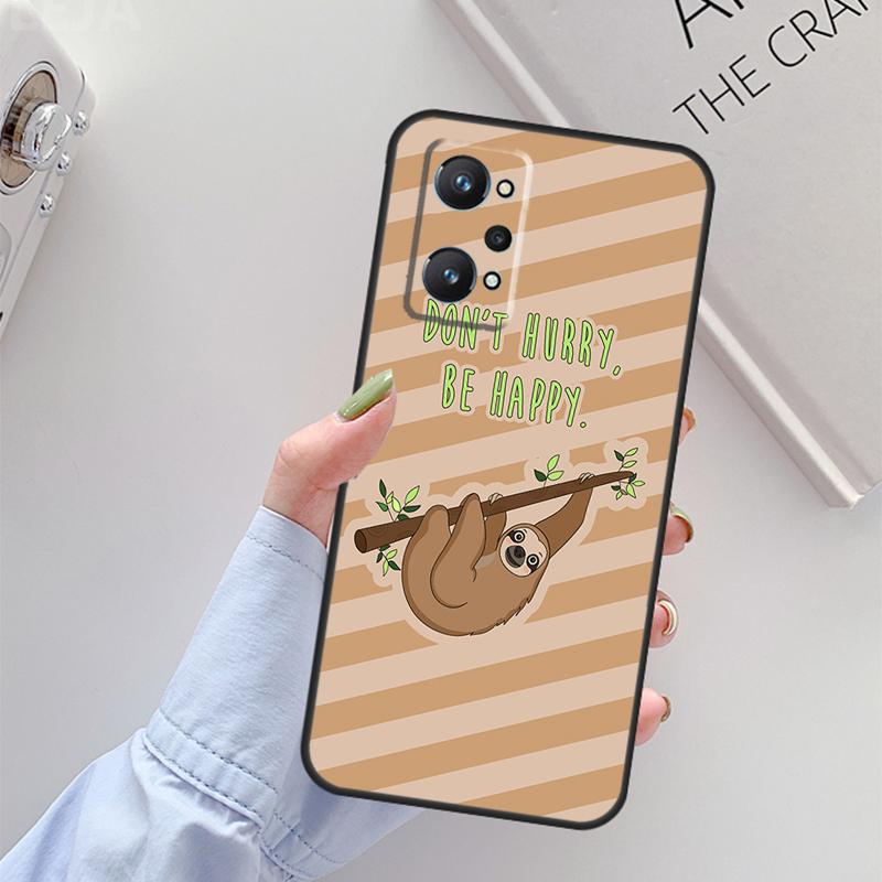 

Sloth For Realme 14 12 10 11 13 Pro Plus GT 6 6T 5 GT7 Pro C61 C55 C51 C21Y C25S C67 C75 C53 Case Realme C75