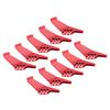 10pcs Ball Valve Lock Safety Lockout Stainless Steel Small Red for 38?76mm/1.5?2.99in Stem Diameter