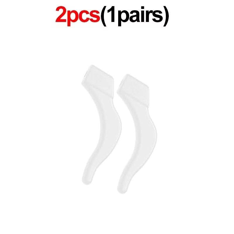 2/40pcs Anti-slip Silicone Ear Grip Glasses Eyeglasses Leg Ear Hook Stopper Bracket Fastener Accessories Temple Tip