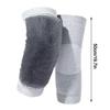 Faux Rabbit Fur Thermal Knee Sleeves Elastic Knit Fleece Knee Pads Knee Warmers  Outdoor Activities