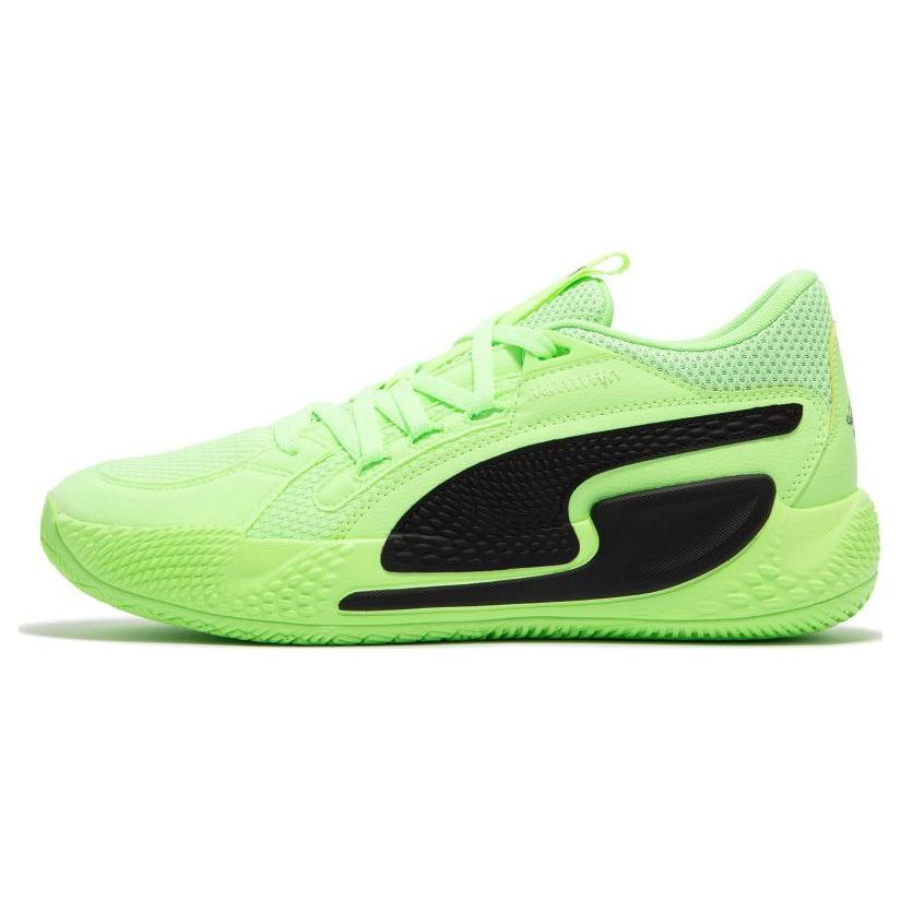 Puma Court Rider 1.0 Chaos Унисекс Зеленый Черный Низкие Баскетбольные Кроссовки 378269-01 43