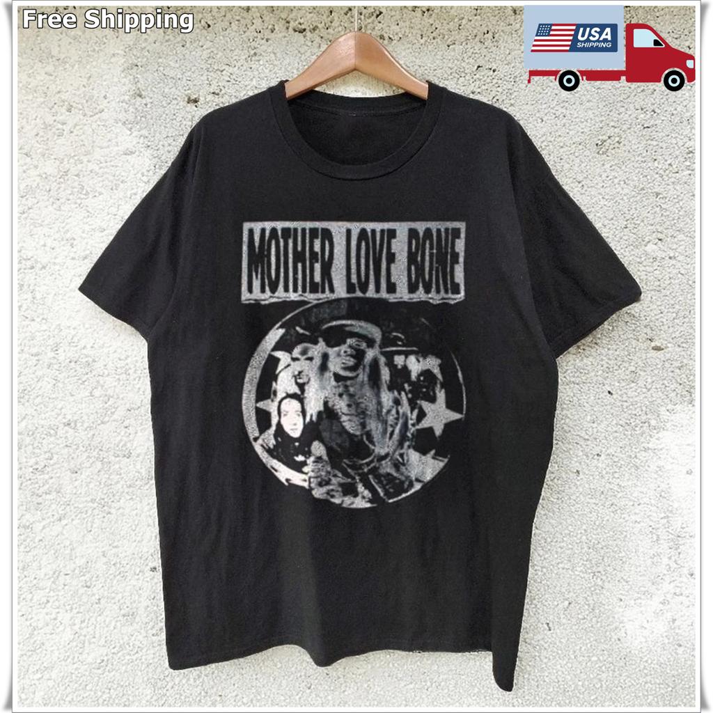 Mother Love Bone – T-shirt in Cotone Nero Mother Love Bone Taglia S-5XL