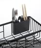 Yamazaki Industrial Dish Drainer Wire Basket Black W42XD23XH17cm Tower Dish Drainer Rack Dish Drainer Basket 2876 Approx.