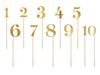 Numbers On the Peak 11 Pcs. GOLD | KPZ2-019M