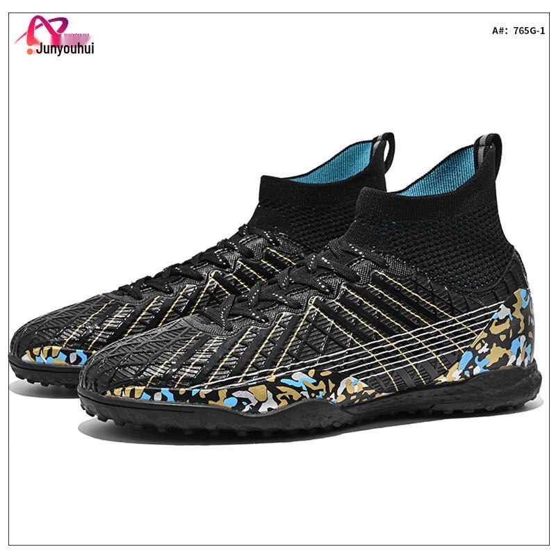 

Junyouhui Unisex High-Top TF Soccer Cleats 45