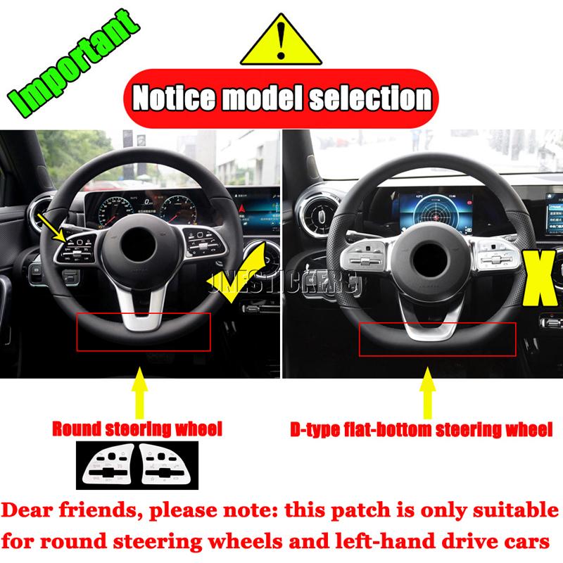 NEW For Mercedes Benz A B CLA GLB GLA Class W177 W247 C118 W118 X247 H247 Car Central Control Air Conditioning Button Trim