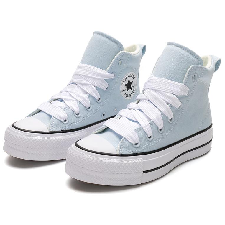 Converse Chuck Taylor All Star Comfortable Versatile Trendy High-Top Canvas Shoes Women Sneakers Blue A10452C