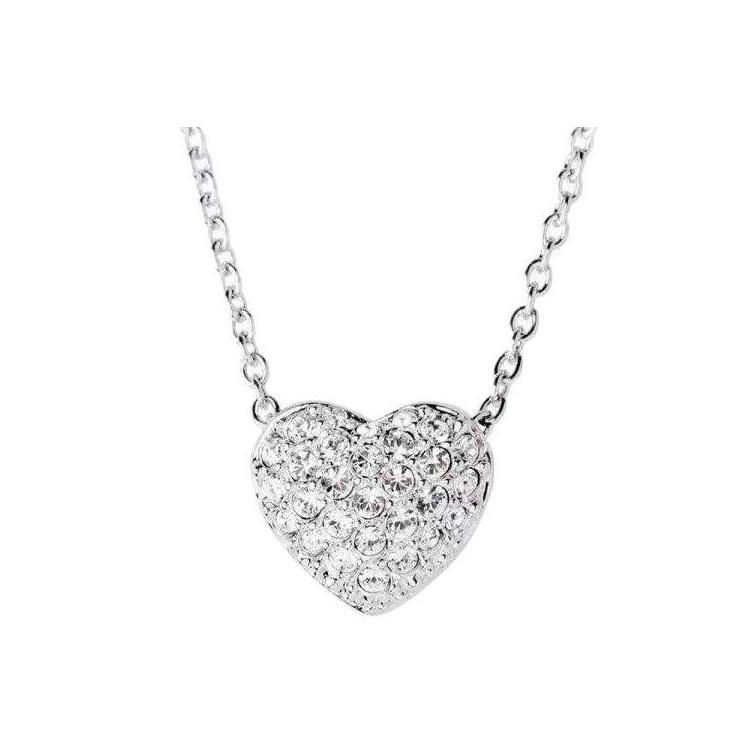 Swarovski Heart Crystal Heart Necklace Women necklace 1809006 Box (Random Color)