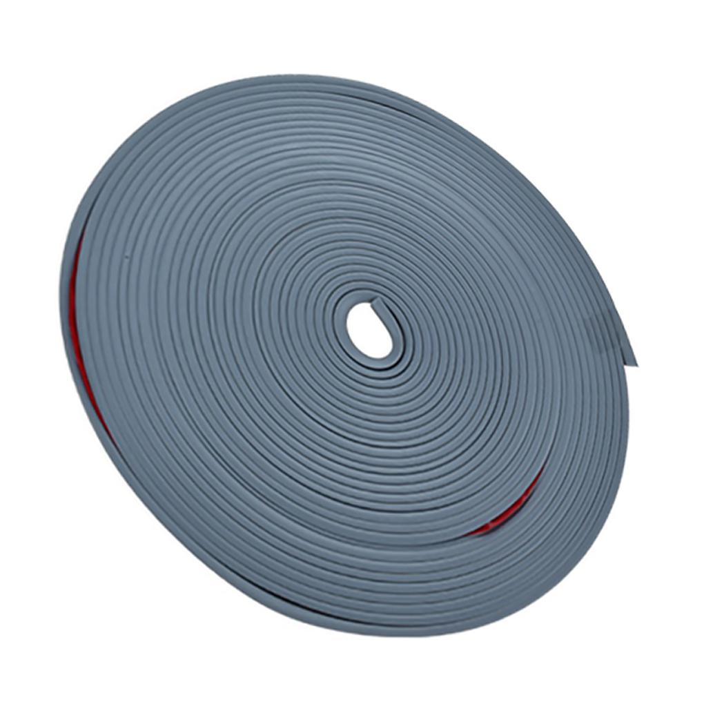 

8M Bumper Protective Scooter Body Strips for Mijia M365 Scooter Parts Decorative Strip For m365 PRO сірий