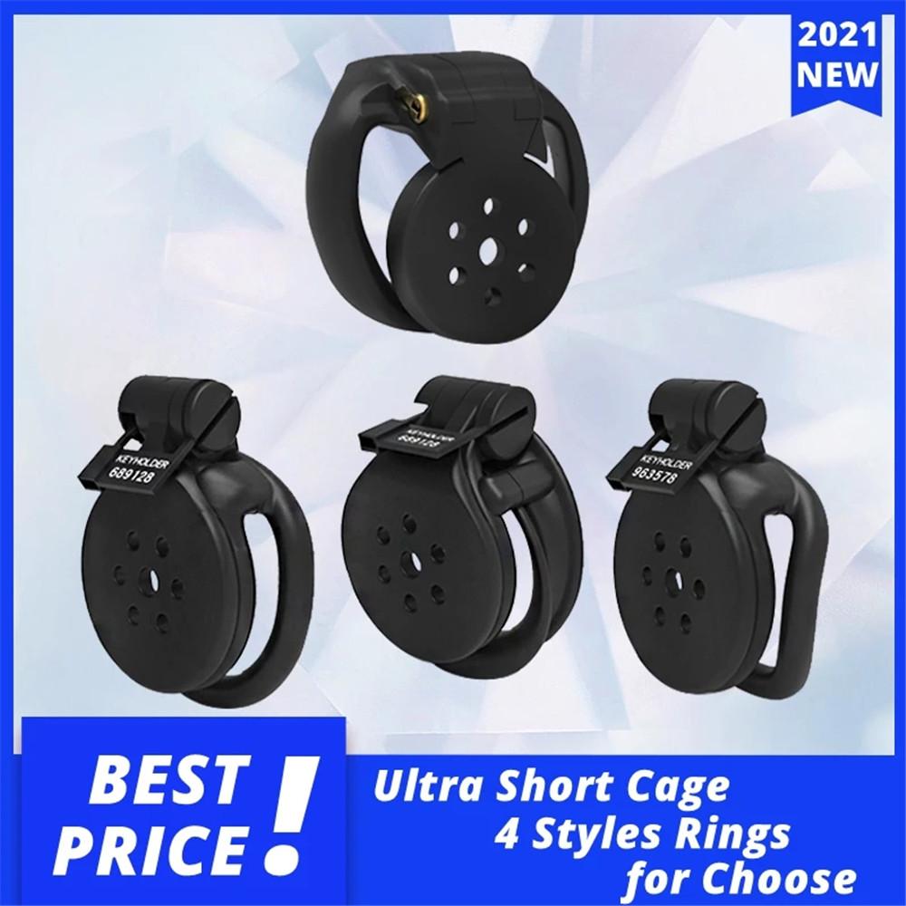 4 Types 3D Printed Flat Cock Cage Mamba Snake HT-V4 Penis Ring Male Chastity Device Sex Toys for Men Adult Supplies Erotic