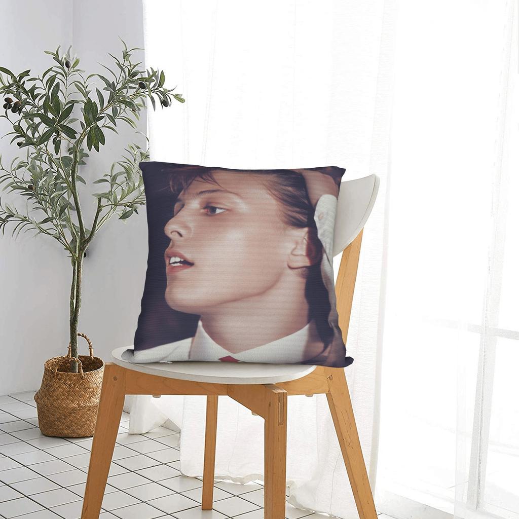 Federa Cuscino Singer L-Luis M-Miguel Federa Cuscino Retrò Trendy Per Divano Soggiorno Morbida Federa Cuscino Regalo