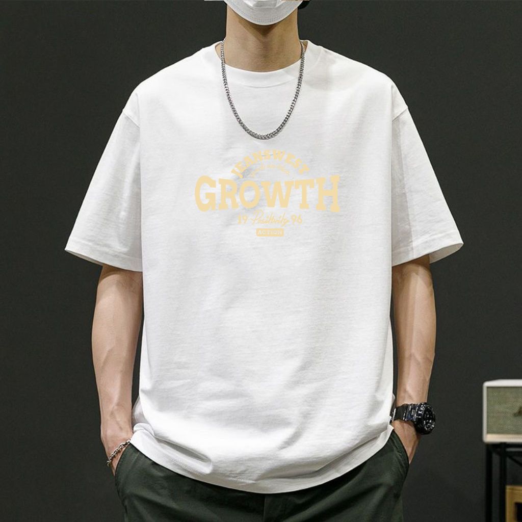 

Футболка мужская с короткими рукавами и круглым вырезом, повседневные хлопковые свитера с рисунком роста XXXL белый