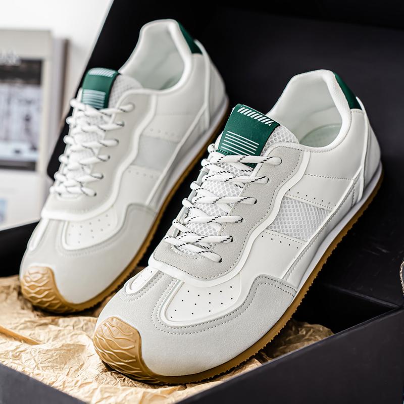 Men's Outdoor Running Shoes, Walking Casual Breathable Shoes 2025 Anti Slip and Comfortable Men's Shoes for Sale Vulcanize Shoes