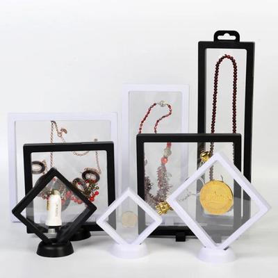 Display-Box, transparente Schmuck-Vitrine, Ständer-Box