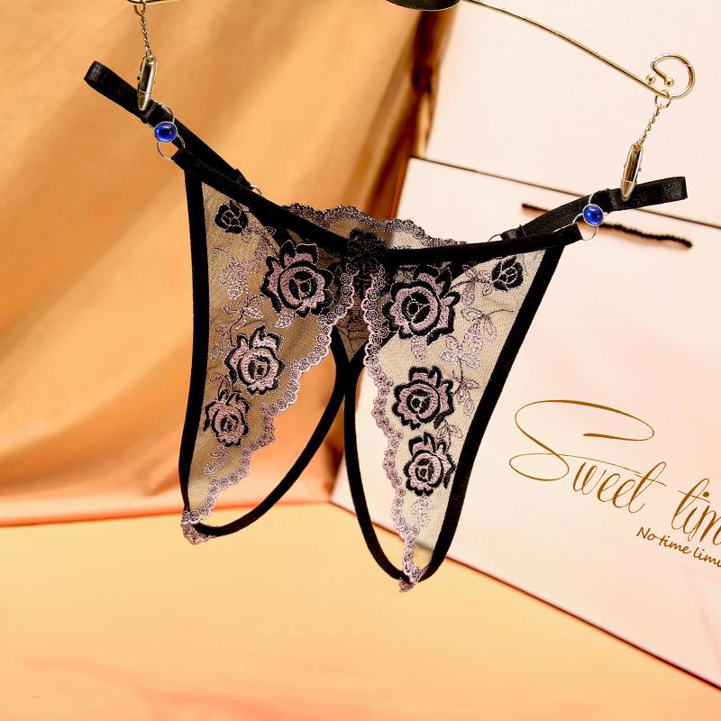 Light Ripe Women's Fancy Adjustable Belt Women's Large Size Panties Sexy Open Crotch Bed Hot Flirting Temptation Thong