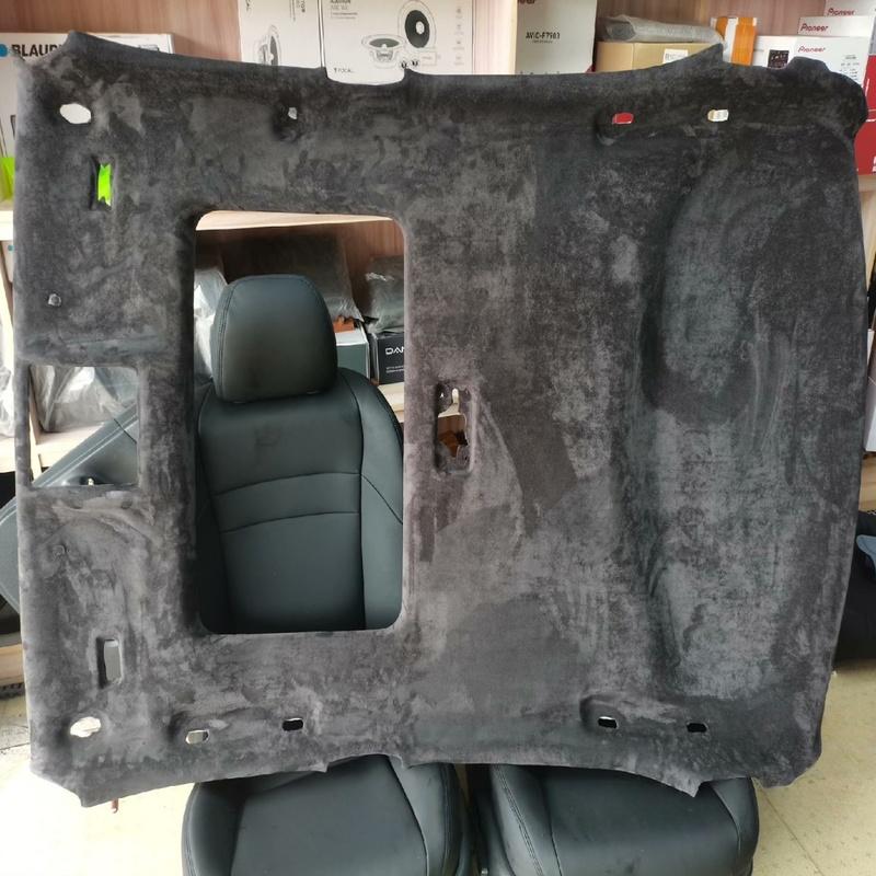 Max 250x150cm Car Suede Roof Headliner Fabric with Foam Backing Auto Interior Lining Material for DIY Repair Trim Protect