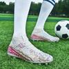 35-47 Nuevos zapatos de fútbol para deportes al aire libre, antideslizantes y resistentes al desgaste, de alta calidad, con absorción de impacto