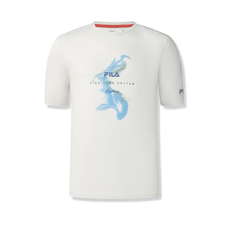 

New FILA CYCLING SS25 T Shirt Men s Light Dusty Gray A11M528103F-GY XXL