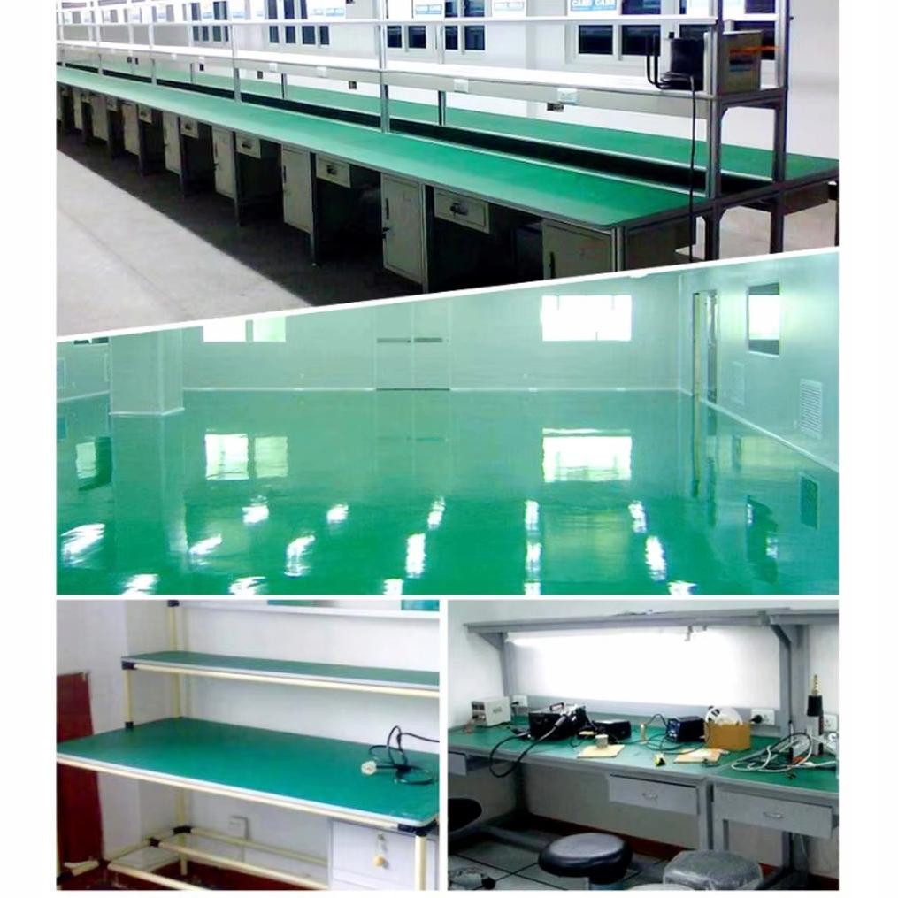 ESD Antistatic Mat, Green Roll, 0.6m X 10m, Thickness 2mm