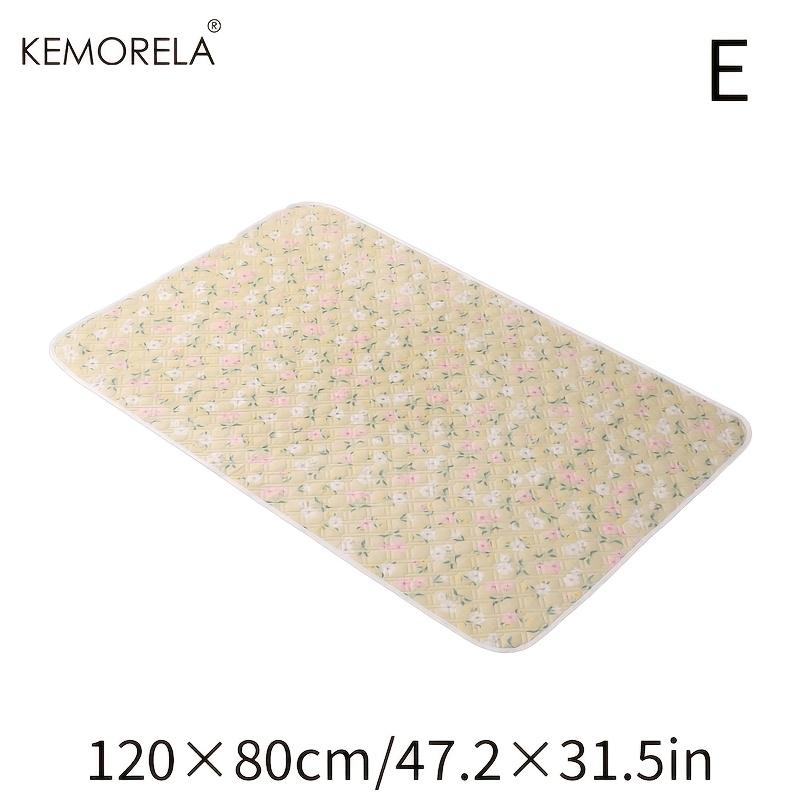  1PC Washable Guinea Pig & Hamster Cage Mat - Super Absorbent Non-Slip Pet Bedding 31"x47" for Rabbits & Small Animals