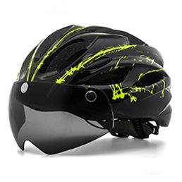 sale cycling bicycle helmet with magnetic goggles and battery tail light for adult road mountain bike helmet motorcycle