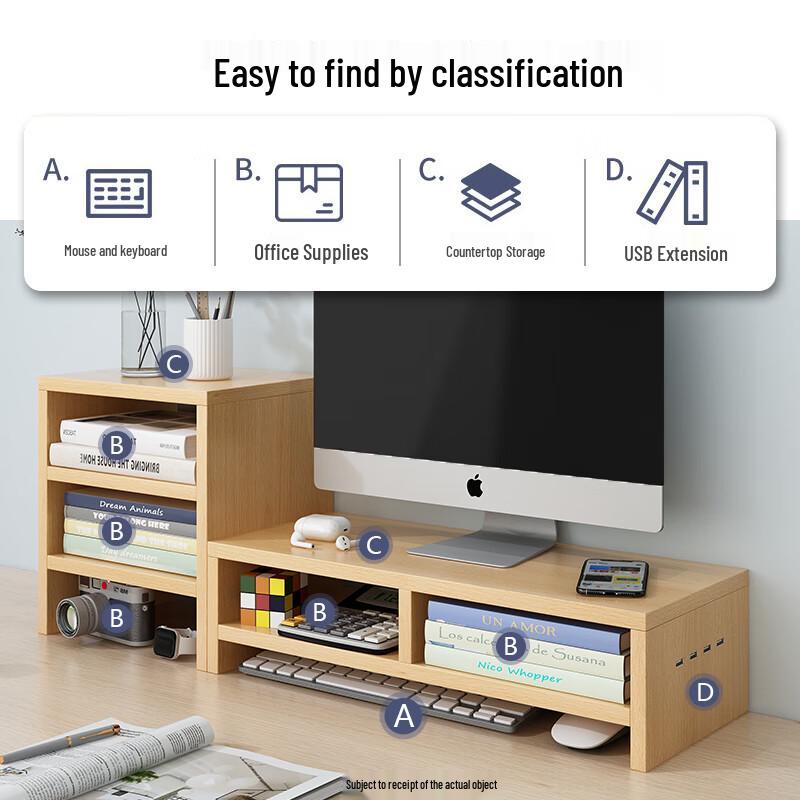 MiaoFu USB Laptop & Monitor Riser Stand