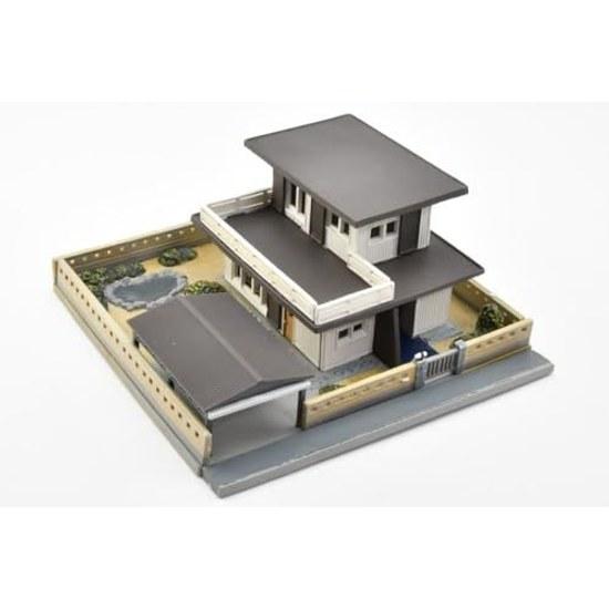 Tomytec Building Collection Kenkole 014-2 Modern House D2 Diorama Supplies 334958