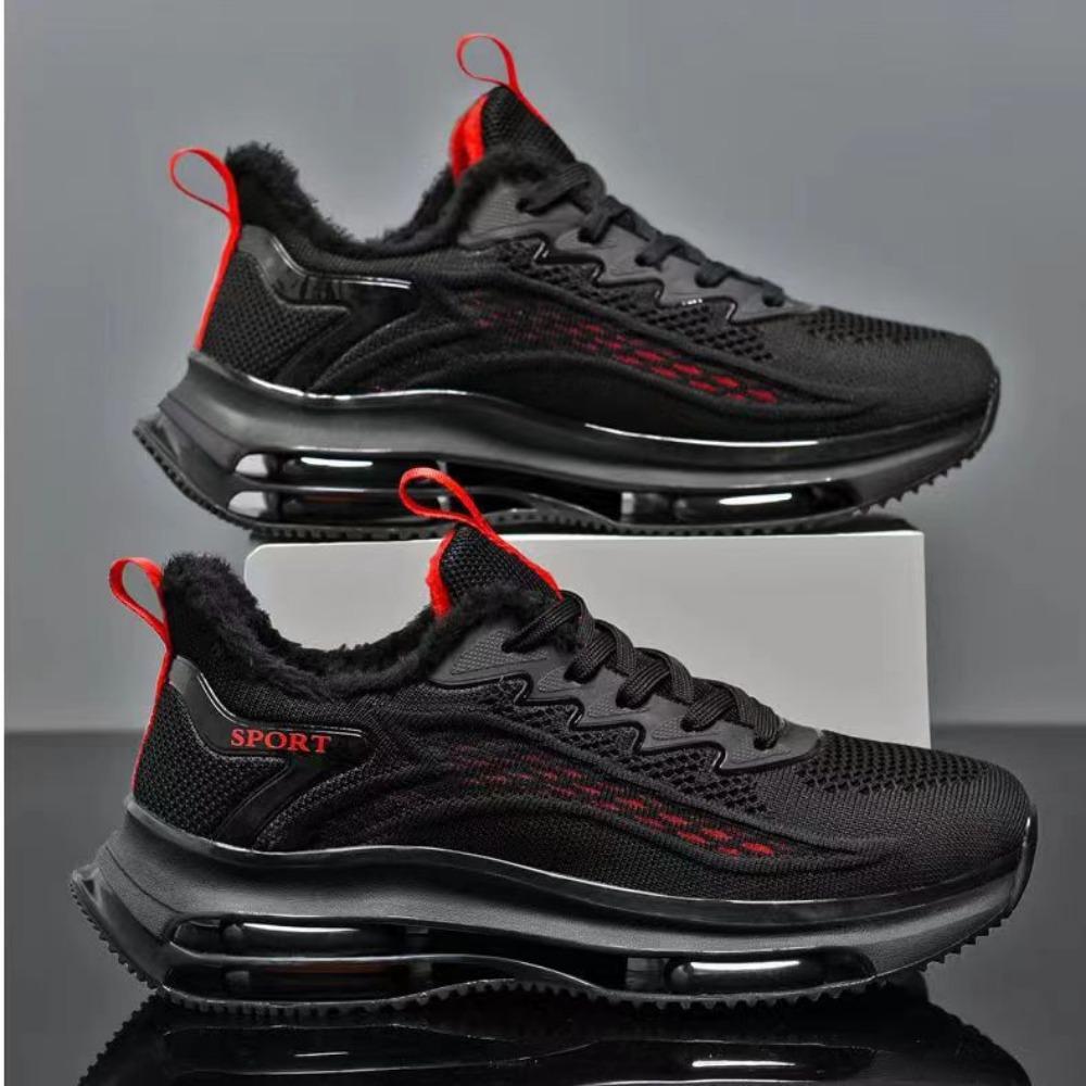 Men's Shoes New Full Palm Air Cushion Running Shoes Trendy Non-slip Shock Absorption Casual Sports Shoes Dad Trendy Shoes