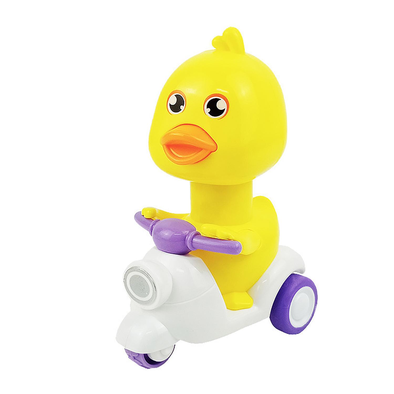 Bambini Divertente Inerziale Anatra Carrozza, Stampa Scivolante Giocattolo Novità