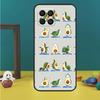 Avocado Yoga Funny Pattern Fundas For Huawei P20 P30 P40 P50 Pro Lite P Smart 2019 Nova 5T 9 Honor X7 X8 X9 50 Case